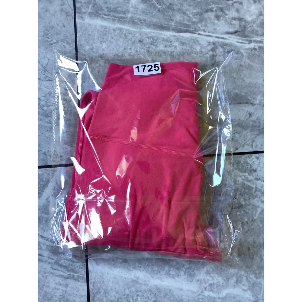 Lululemon Align High Rise Pant 25 Pink Nulu Yoga Leggings Size 4 LW5CTCS